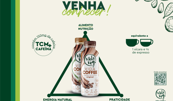 Vida Coffee: primeiro café pronto para beber da Vida Veg