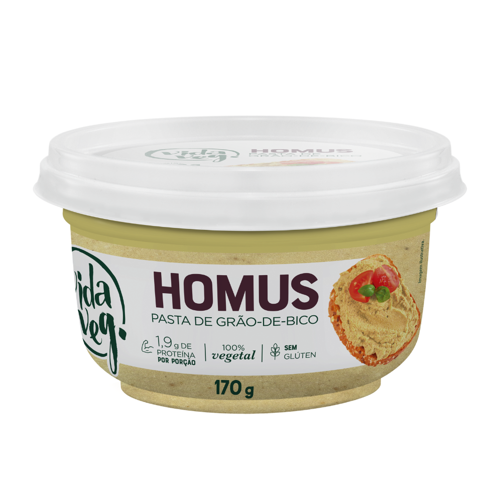 Homus – Pasta de Grão de Bico Vida Veg – 170g